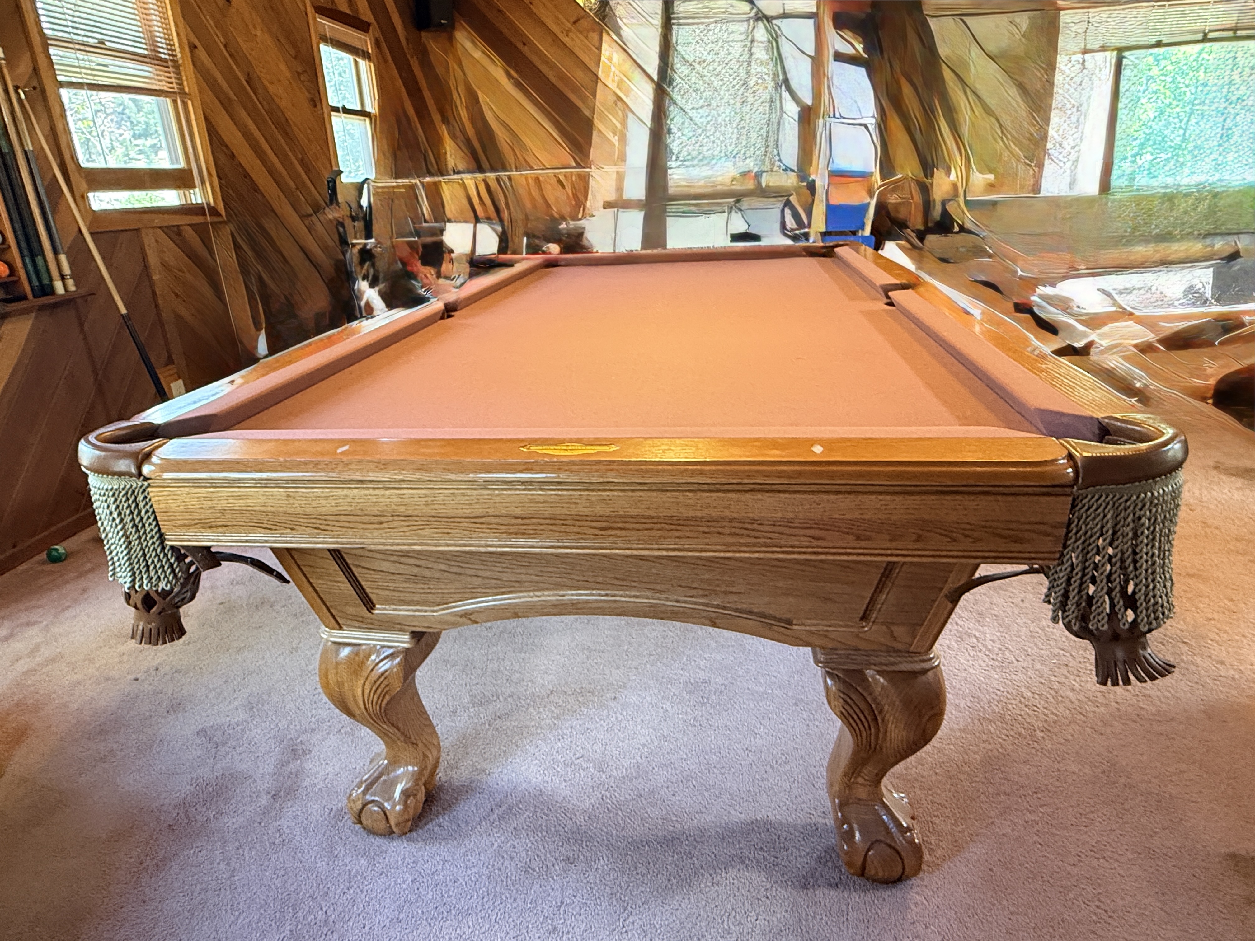 Pool table for sale Denver - 8' C.L. Bailey 'Dutchess'  <br>Excellent condition.  MADE IN USA!